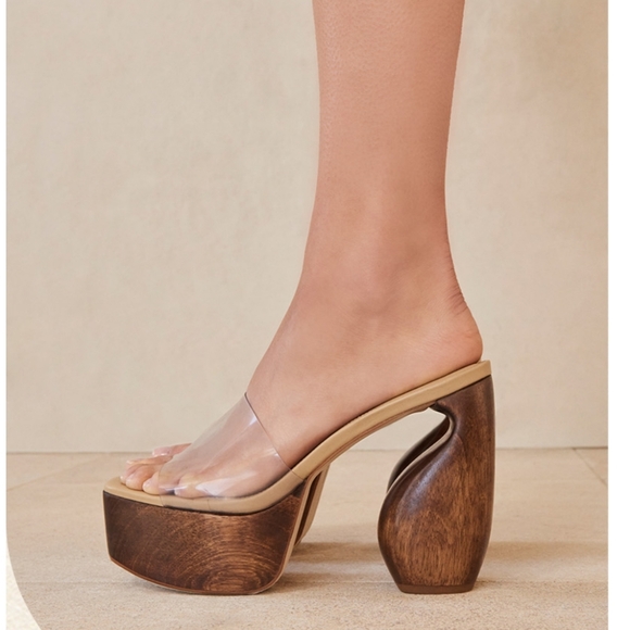 NWT Cult Gaia Mama platform mules - Picture 2 of 6